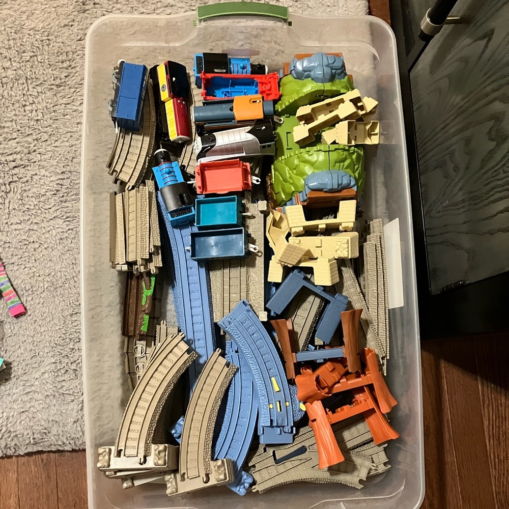 Thomas the train track lot